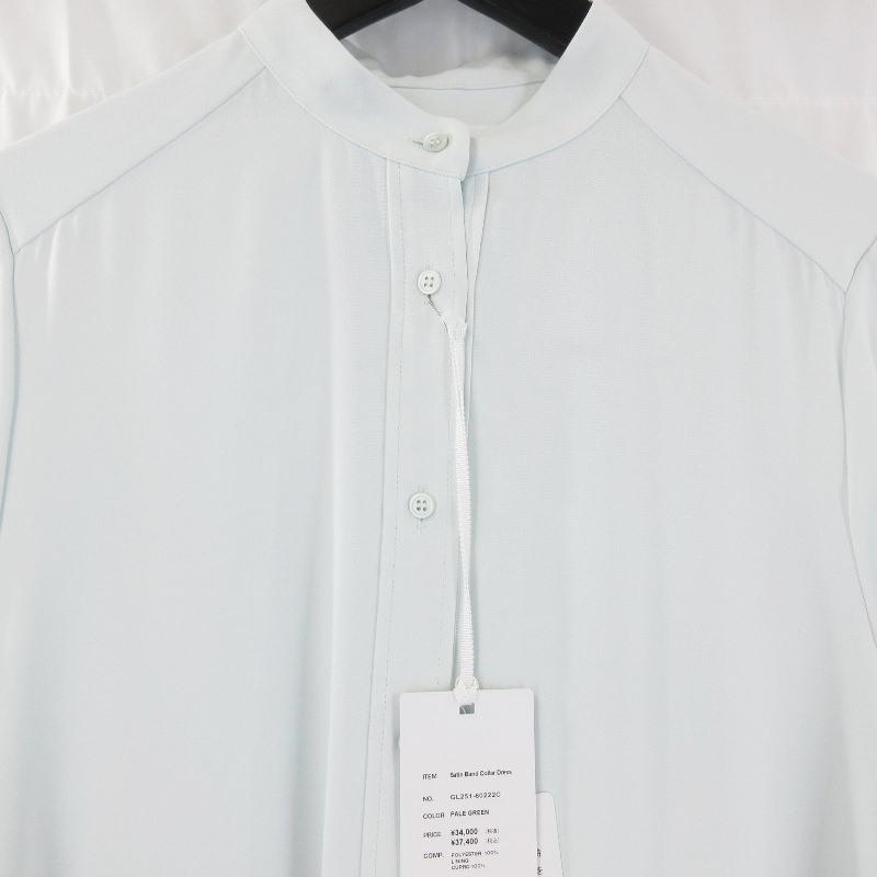 未使用 Graphpaper グラフペーパー Satin Band Collar Dress GL251  