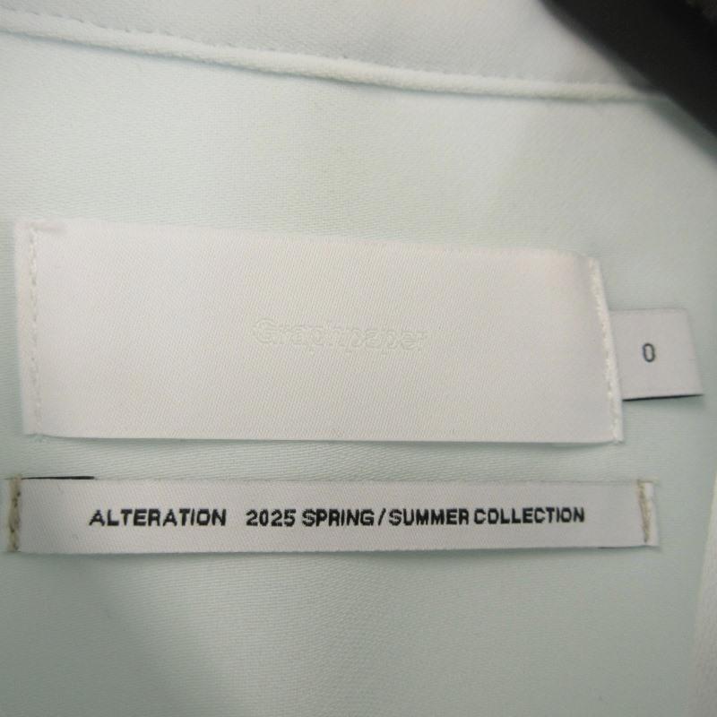 未使用 Graphpaper グラフペーパー Satin Band Collar Dress GL251  