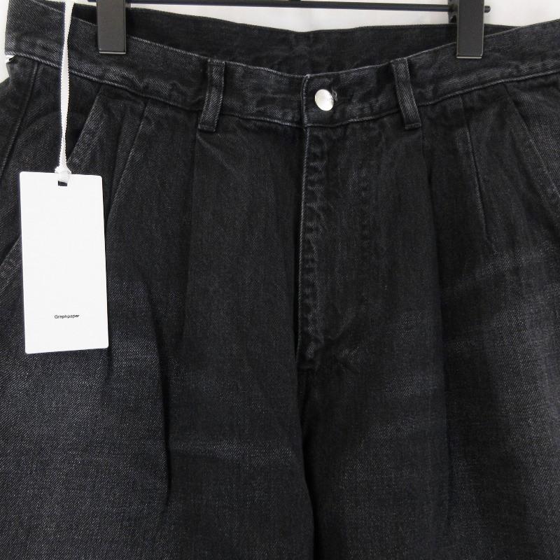 未使用 Graphpaper グラフペーパー Selvage Denim Two Tuck 未使用 Graphpaper グラフペーパー Selvage Denim Two Tuck