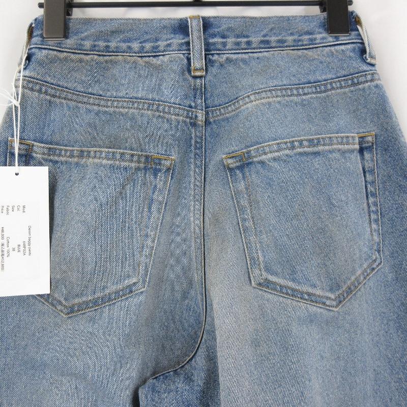 未使用 RYU KAGA リュウカガ DENIM BAGGY PANTS 24SS 64RP02A デニム