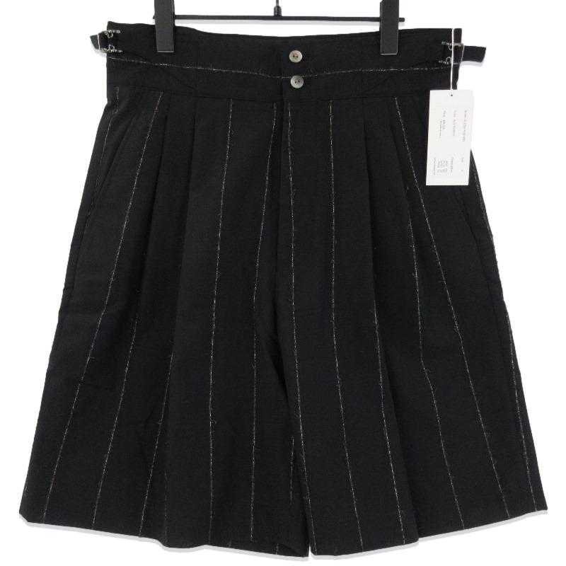 未使用 IRENISA イレニサ TWO TUCKS WIDE SHORTS IH-25SS-P031