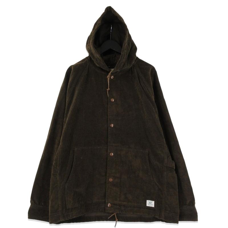 ジャケット・アウター sassafras GARDENER JACKET(CORDUROY) SASSAFRAS Gardener Jacket 14W Corduroy / 14oz Old Denim