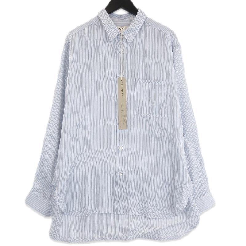 未使用 POLYPLOID ポリプロイド CLASSIC POCKET SHIRT B B-5-003-010  