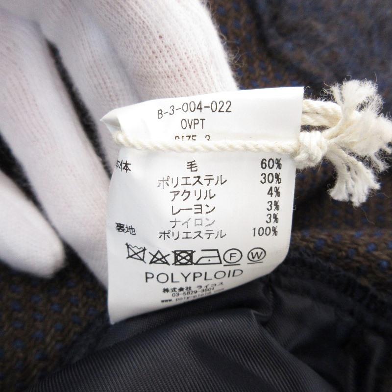 未使用 POLYPLOID ポリプロイド OVER PANTS B B-3-004-022 オーバー  