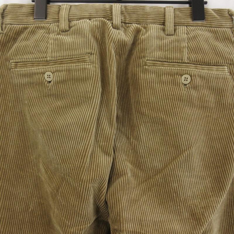 美品 DAYDREAM デイドリーム Elegant Corduroy Two Tuck Pants