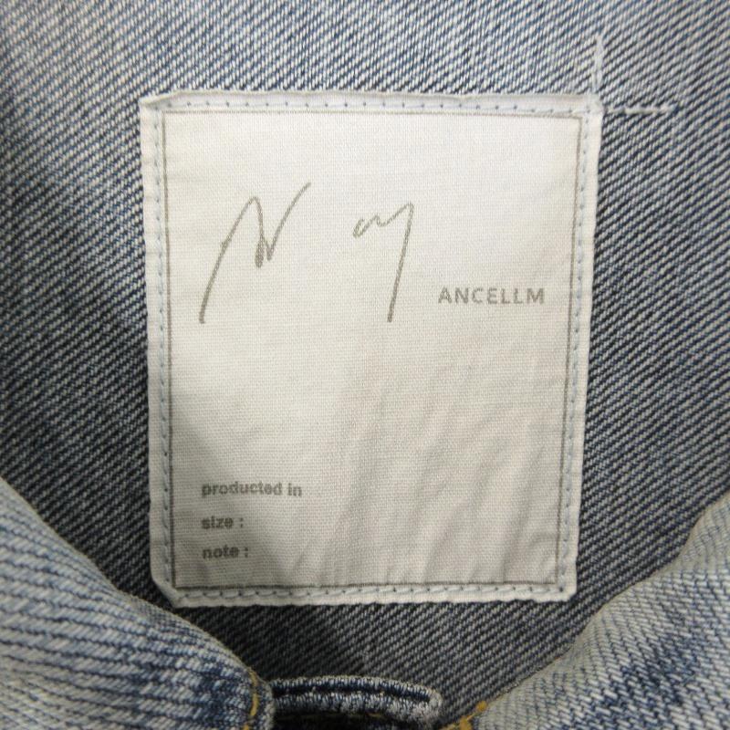 未使用 ANCELLM アンセルム 25SS デニムジャケット ANC-JK49