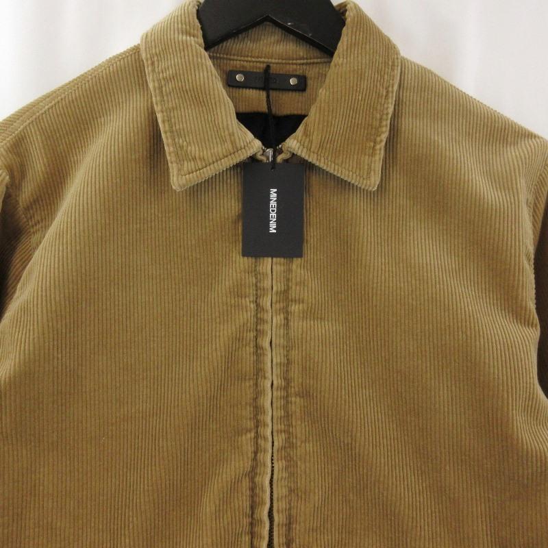 美品 MINEDENIM マインデニム V.Washed Corduroy Zip Blouson