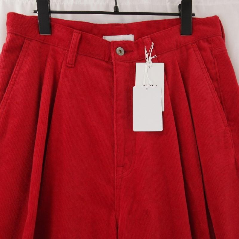 未使用 doublet ダブレット コーデュロイパンツ 24AW29PT283 CORDUROY