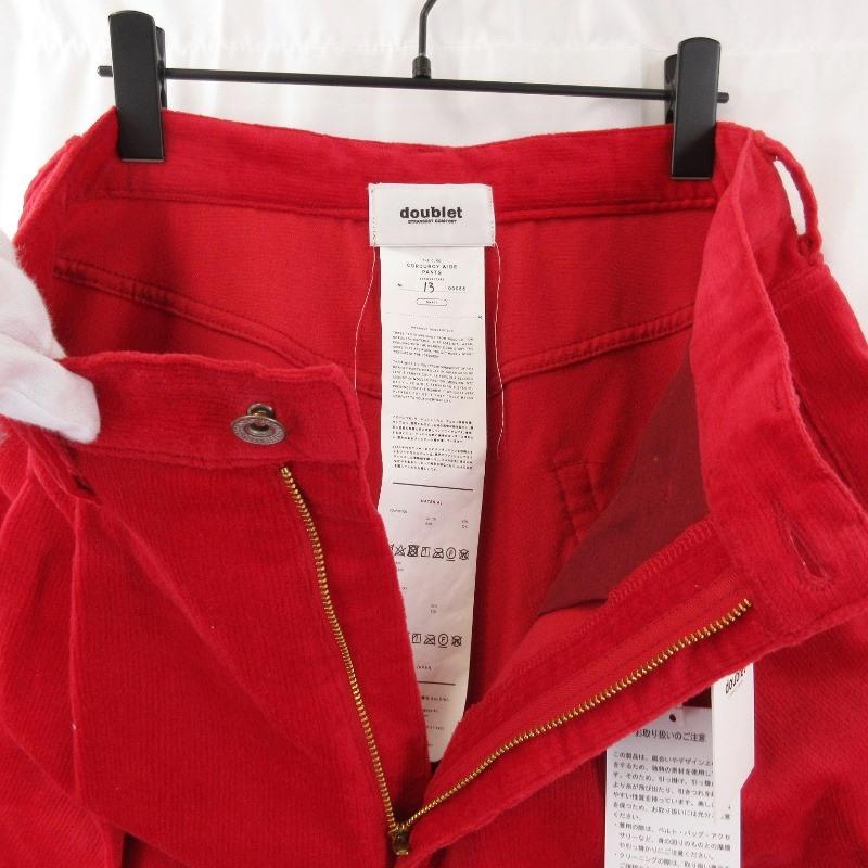 未使用 doublet ダブレット コーデュロイパンツ 24AW29PT283 CORDUROY