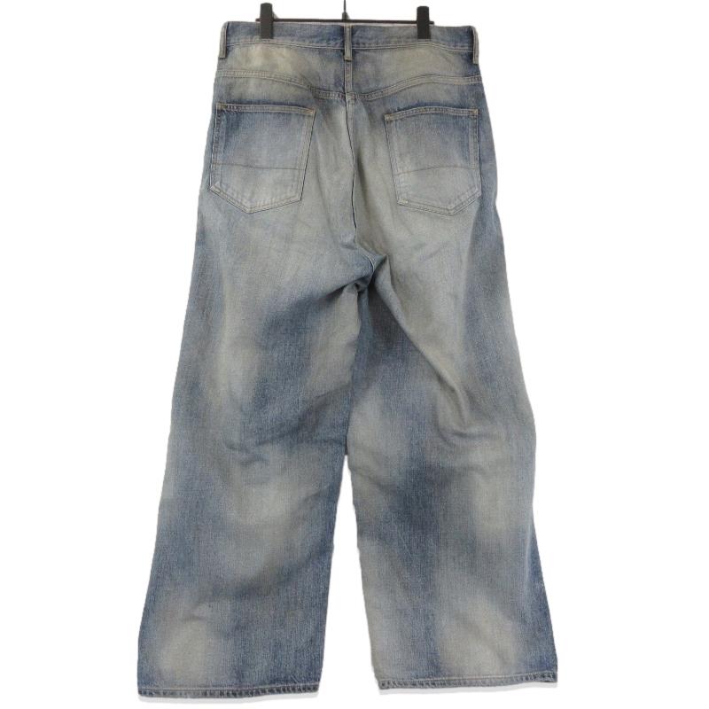 未使用 ANCELLM アンセルム デニムパンツ ANC-PT77-B DAMEGE