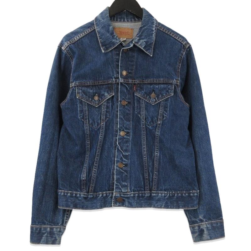 Levis リーバイス デニムジャケット 70505 60〜70s ケアタグ 裏