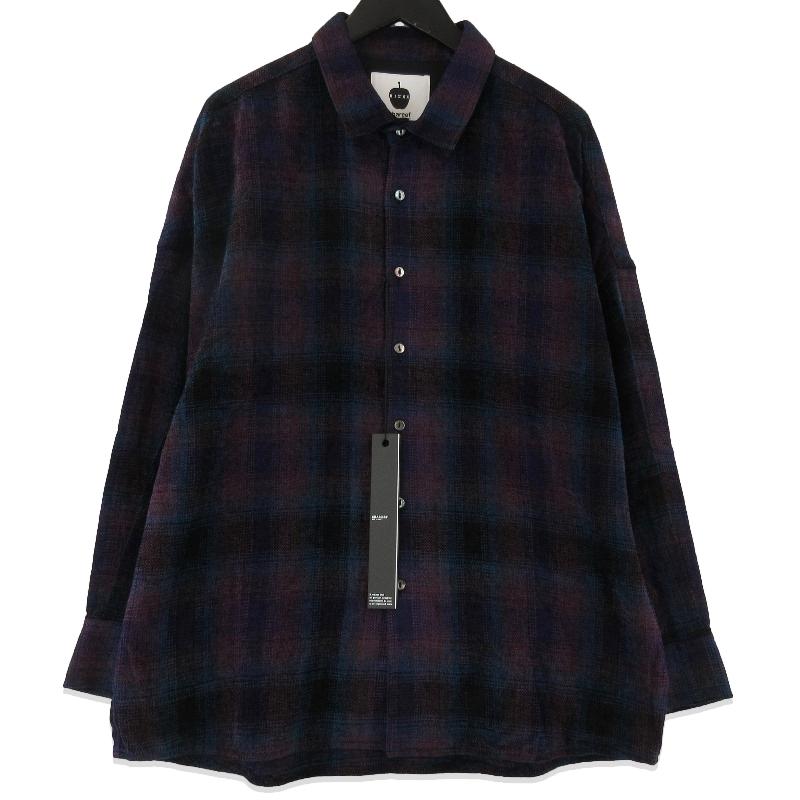 21AW タグ付 N.HOLLYWOOD FLARE SHIRT オンブレ 36 21AW タグ付 N.HOLLYWOOD FLARE SHIRT オンブレ 36
