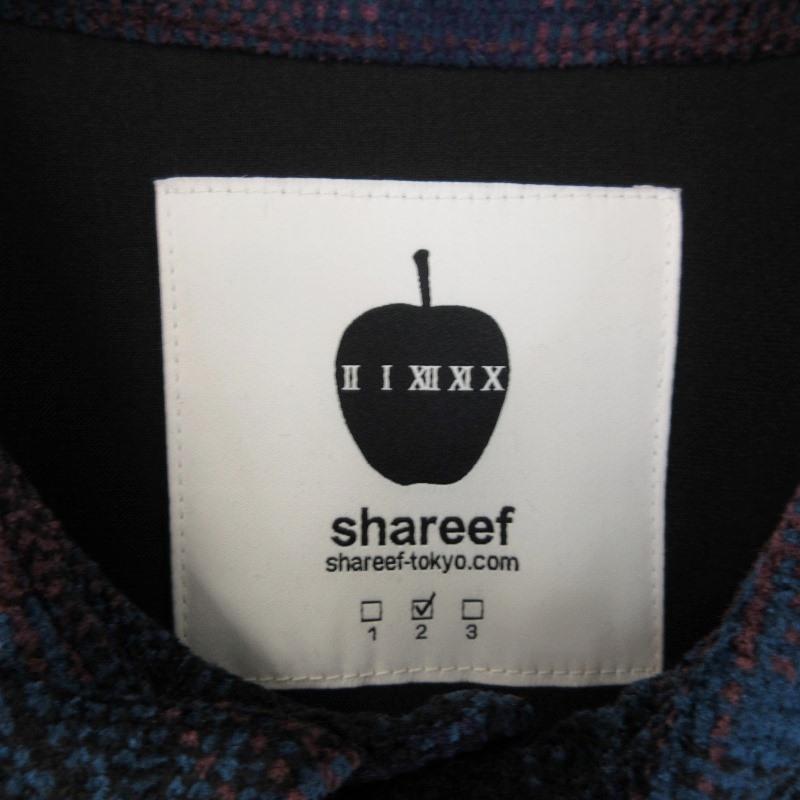 未使用 SHAREEF シャリーフ MOLE CHECK L/S SHIRTS 23713030 長袖