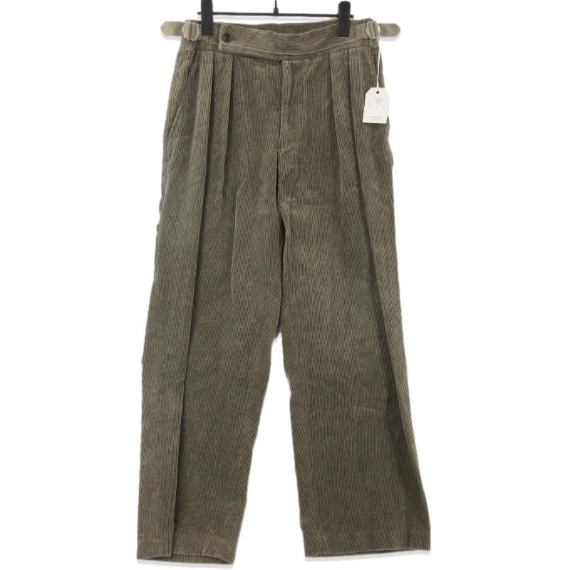 未使用 SAYATOMO サヤモト 2-Tack Corduroy Painter Pants SYT-23AW
