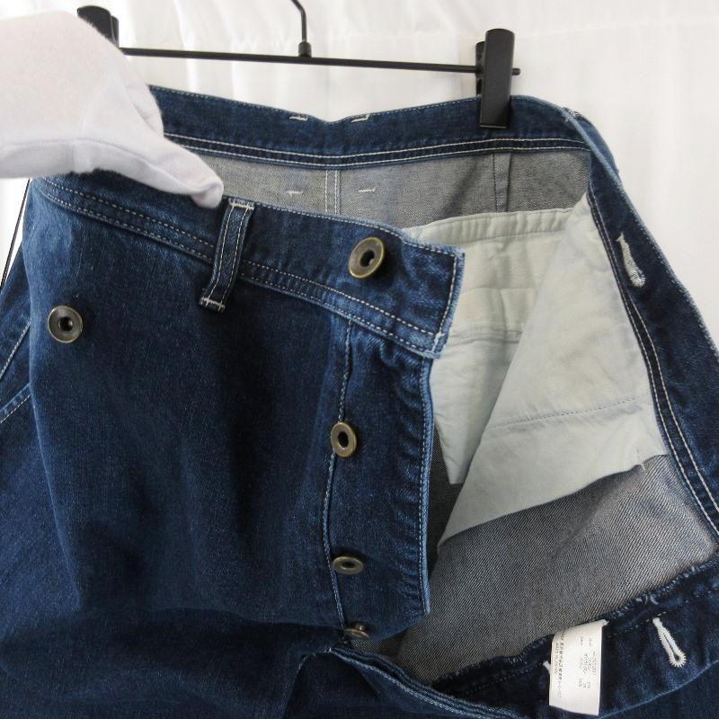 未使用 SHAREEF シャリーフ 12OZ DENIM OVER WAIST PANTS 23312011
