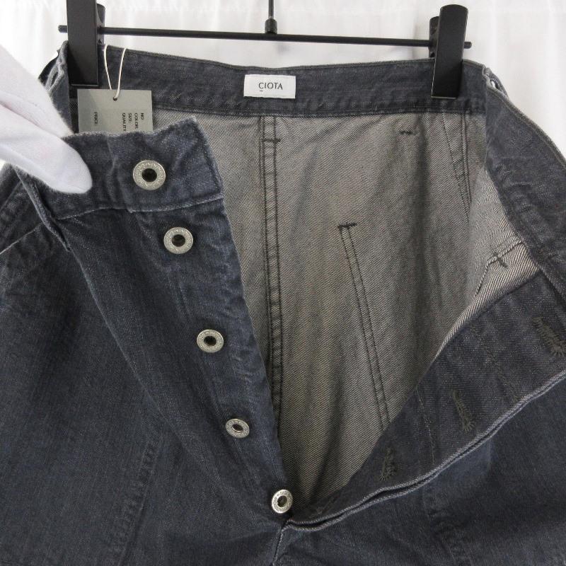 未使用 CIOTA シオタ ベイカーパンツ PTLM-15BA Denim Baker
