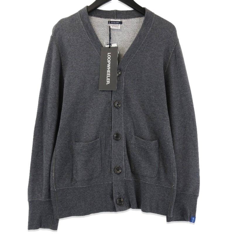 LOOPWHEELER（ループウィラー） カーディガン EXTRA LIGHT スウェット