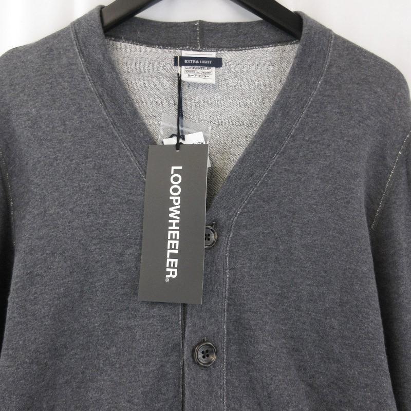 LOOPWHEELER（ループウィラー） カーディガン EXTRA LIGHT スウェット