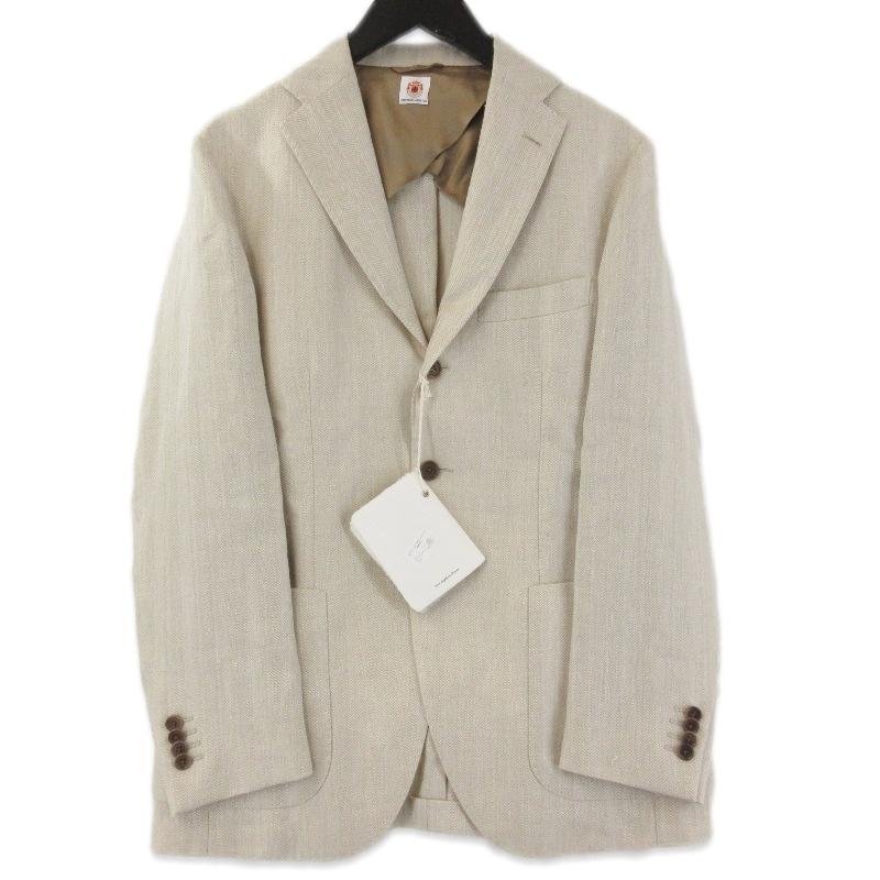 美品 LUIGI BORRELLI ルイジボレッリ シングルジャケット PROCIDA-I 