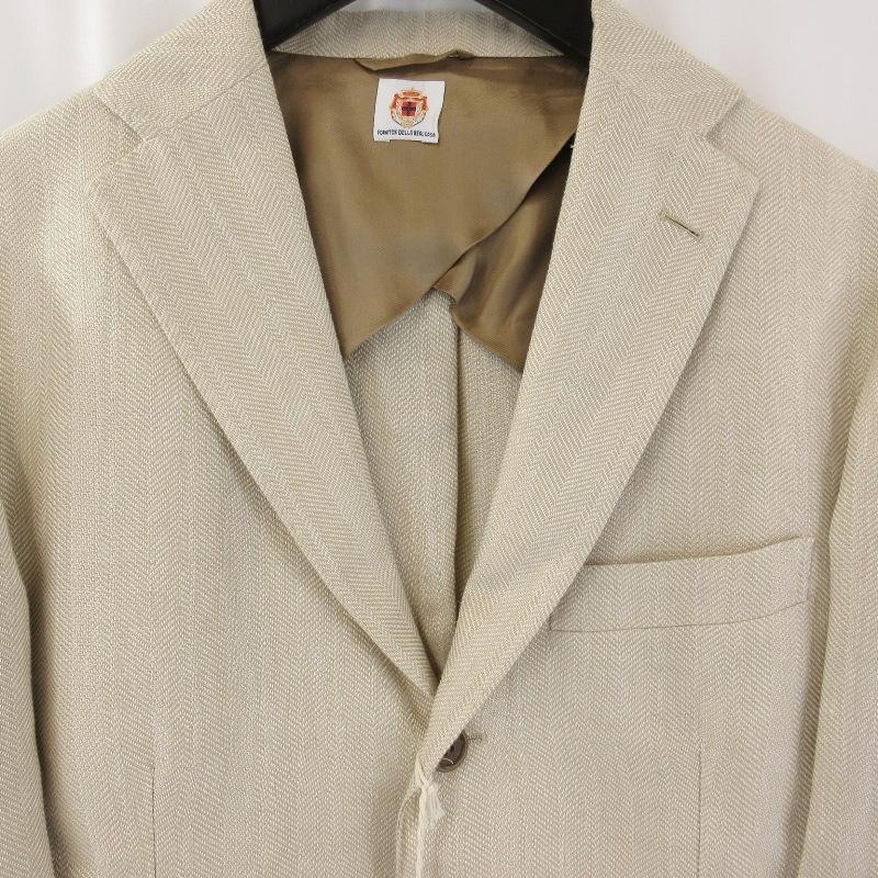 美品 LUIGI BORRELLI ルイジボレッリ シングルジャケット PROCIDA-I 