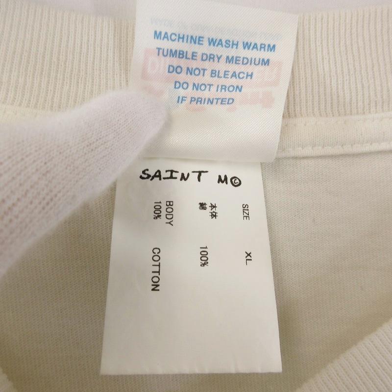 美品 SAINT Mxxxxxx セントマイケル LS TEE/LOVE UR SM-YS1-0000