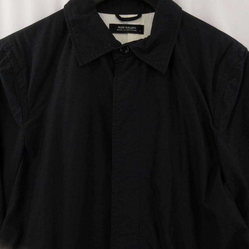 RUDE GALLERY ルードギャラリー　ステンカラーコート RUDE GALLERY（ルードギャラリー） ステンカラーコート 袖スタッズ