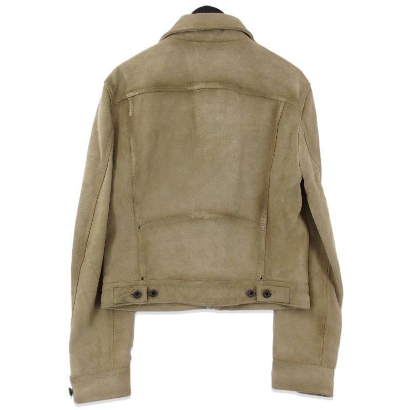 ディーゼルブラックゴールド ラムレザー リアルムートン ジャケット ショート丈 DIESEL BLACK GOLD - 極美品 ディーゼルブラックゴールド