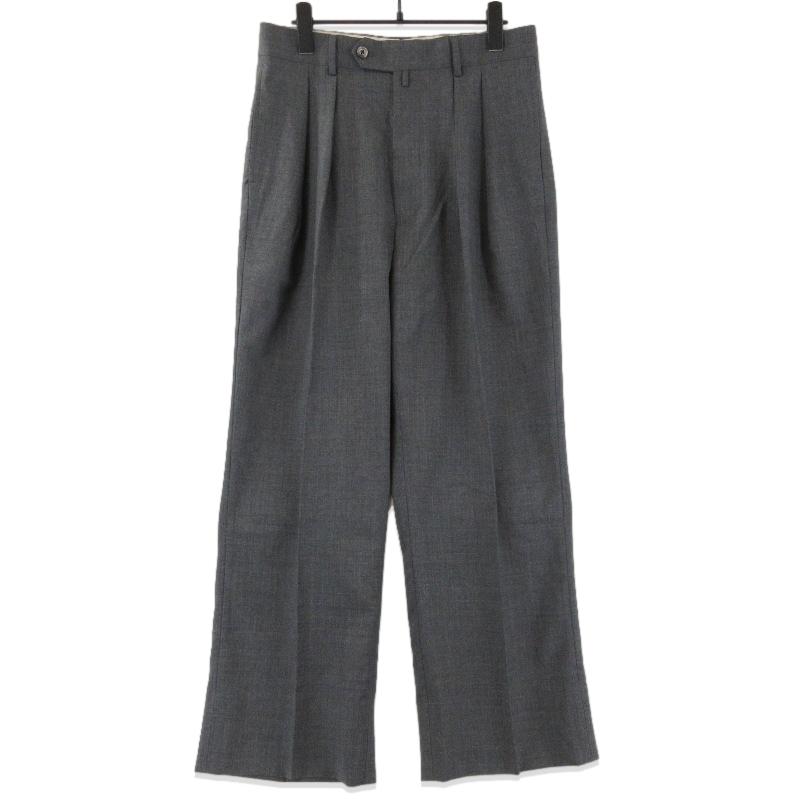 NEAT ウールカシミア 2タックパンツ