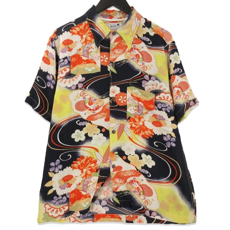SUN SURF サンサーフ 半袖アロハシャツ SS30690 KIMONO DESIGN
