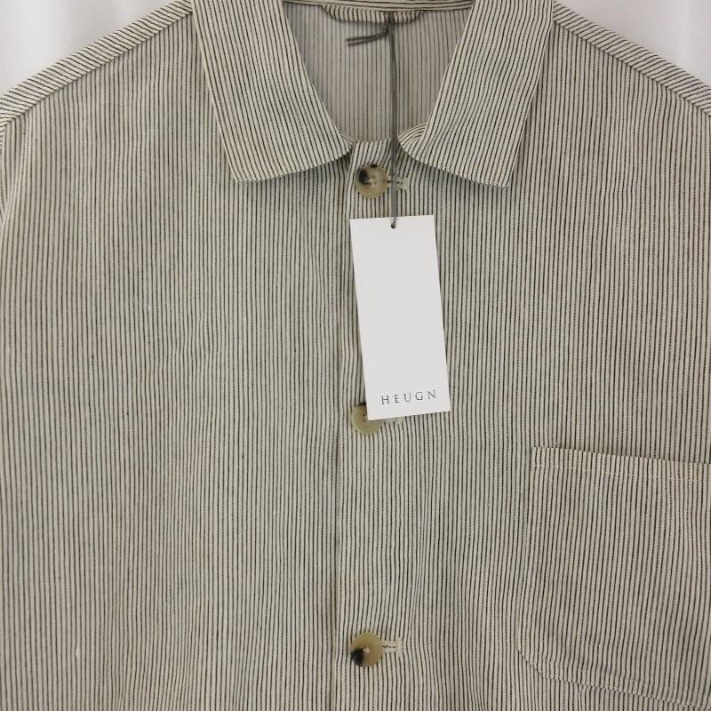 未使用 HEUGN ユーゲン EVON COVER ALL COAT077 シャツジャケット