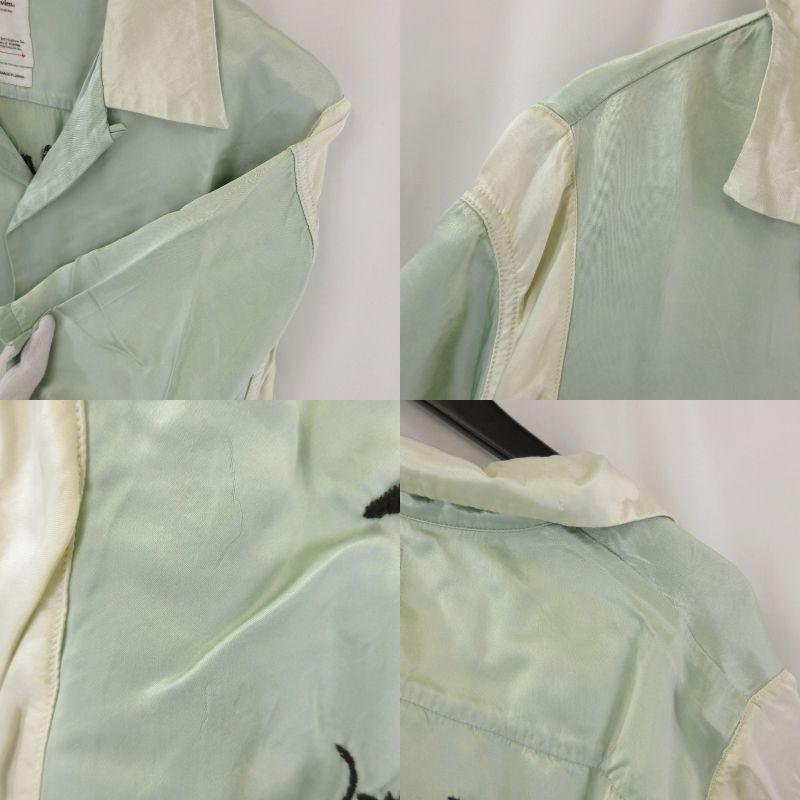 visvim DUKE SHIRT レーヨン 半袖シャツ visvim - DUKE SHIRT SUNSHINE S/S (COTTON/RAYON) | DELUXE_okayama