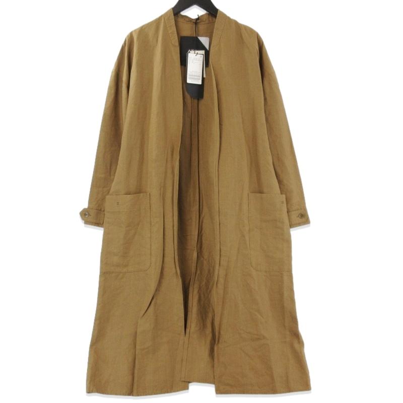 ATON エイトン LINEN WEATHER GOWN COAT CMAGBM0400 ガウンコート 日本