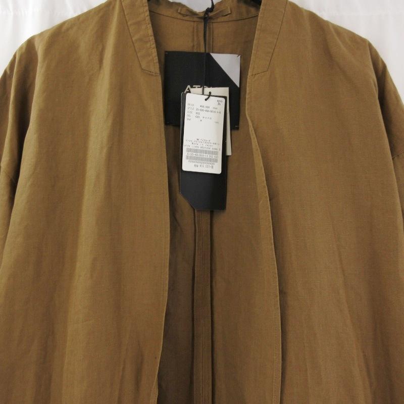 ATON エイトン LINEN WEATHER GOWN COAT CMAGBM0400 ガウンコート 日本