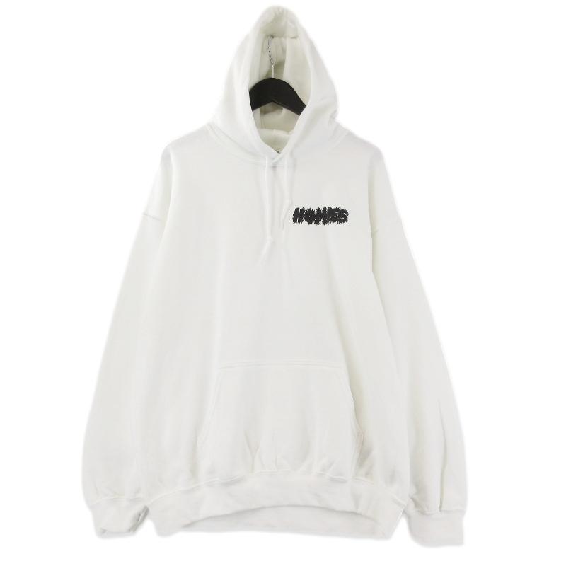 美品 HOMIES ホーミーズ プルオーバーパーカー LOGO HOODIE ロゴ