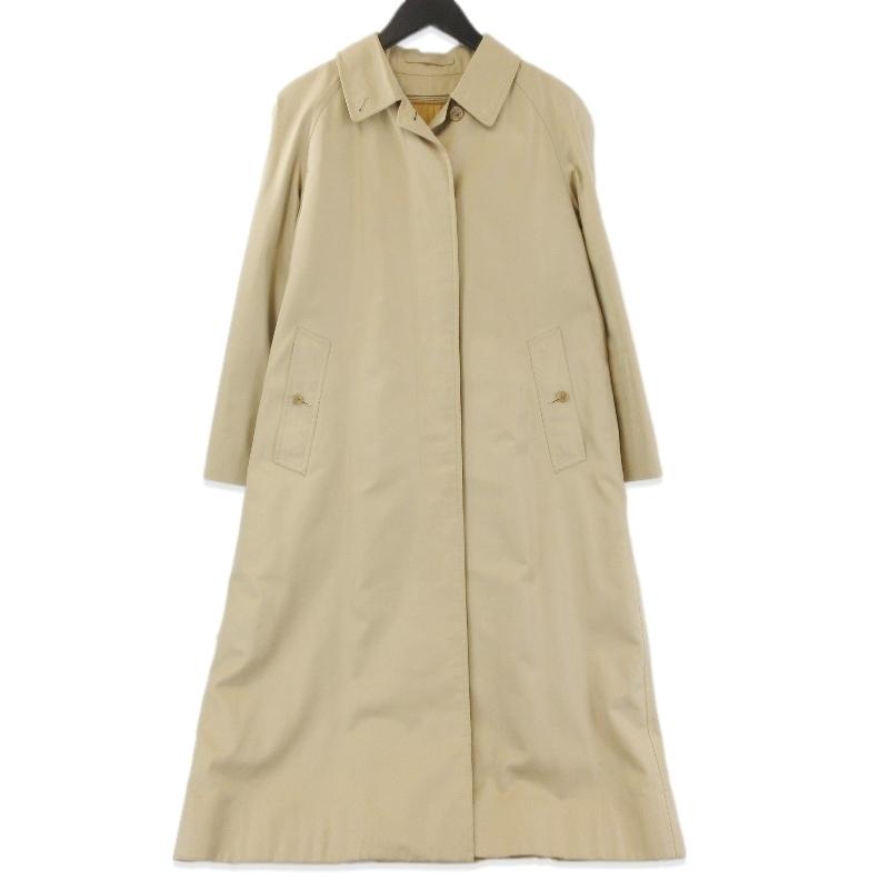 美品 Burberrys ライナー付 ステンカラーコート ベージュ バーバリー Burberrys ステンカラー コート ライナー付 7AB2 M相当