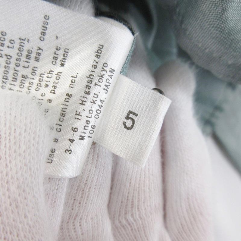 未使用 Cale カル Silk cotton chambray shirt C241F04B01 シルク