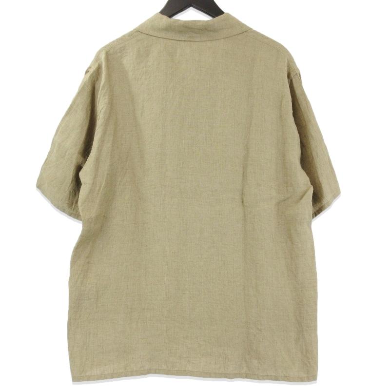 未使用 YLEVE イレーヴ LINEN POPLIN SHIRT 170-5150060 半袖シャツ