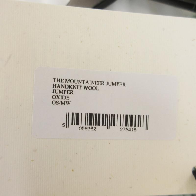 未使用 toogood トゥーグッドTHE MOUNTAINEER JUMPER HAND KINT WOOL