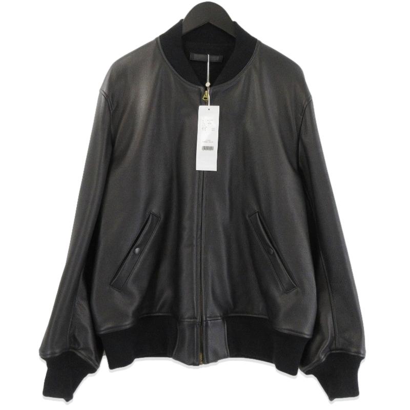 comoli 25ss カーフスキンジップブルゾン 25ss comoli カーフスキン ジップブルゾン BLACK 2 COMOLI カーフ