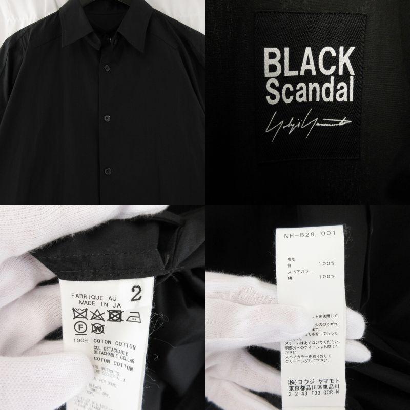 BLACK Scandal Yohji Yamamoto　ポロシャツ サイズ4
