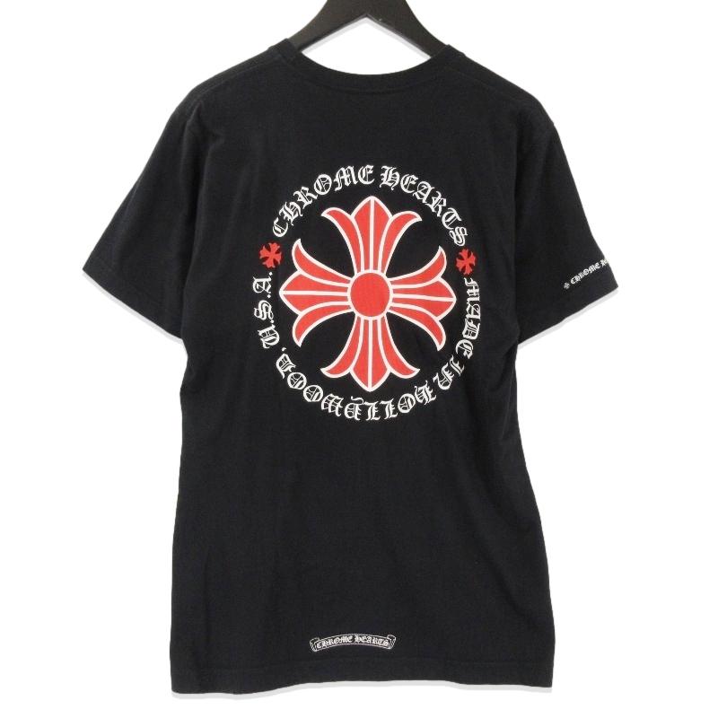 M*t様 クロムハーツ　半袖Tシャツ　chrome hearts Chrome Hearts クロムハーツ プリント Tシャツ 半袖 十字架柄