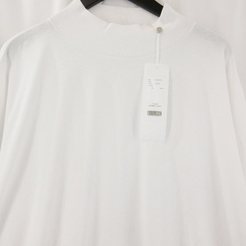 未使用 COMOLI コモリ コットンジャージ モックネックプルオーバー A03