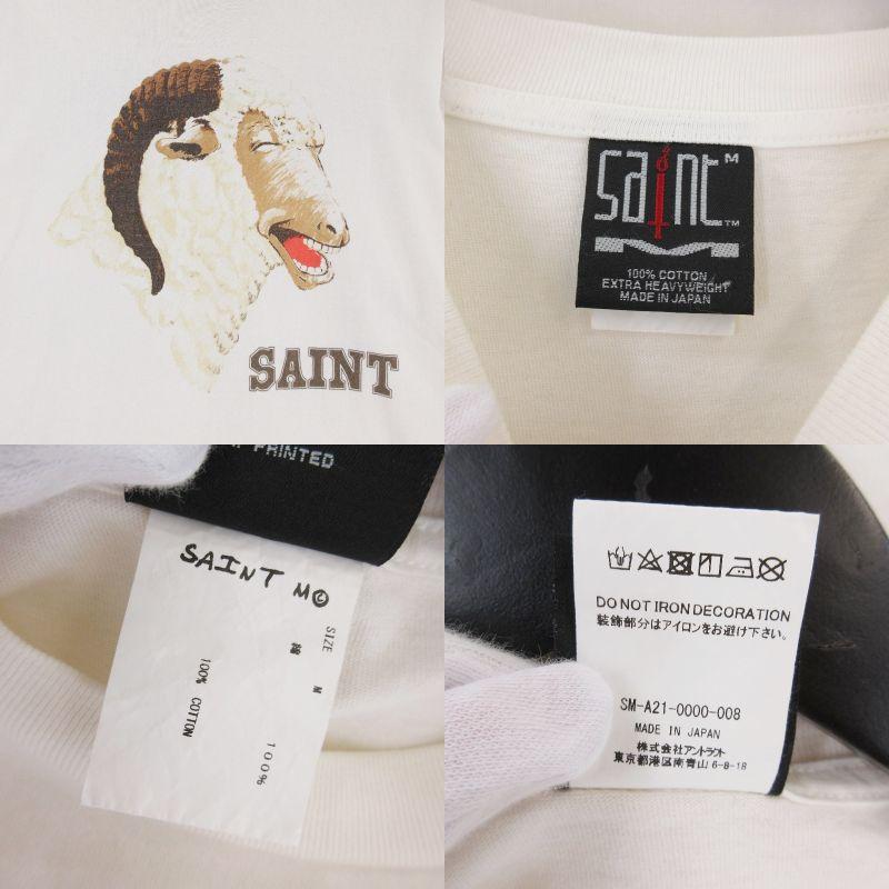 SAINT Mxxxxxx セントマイケル 21AW T-SHIRT_SHEEP HEAVEN SM-A21-0000