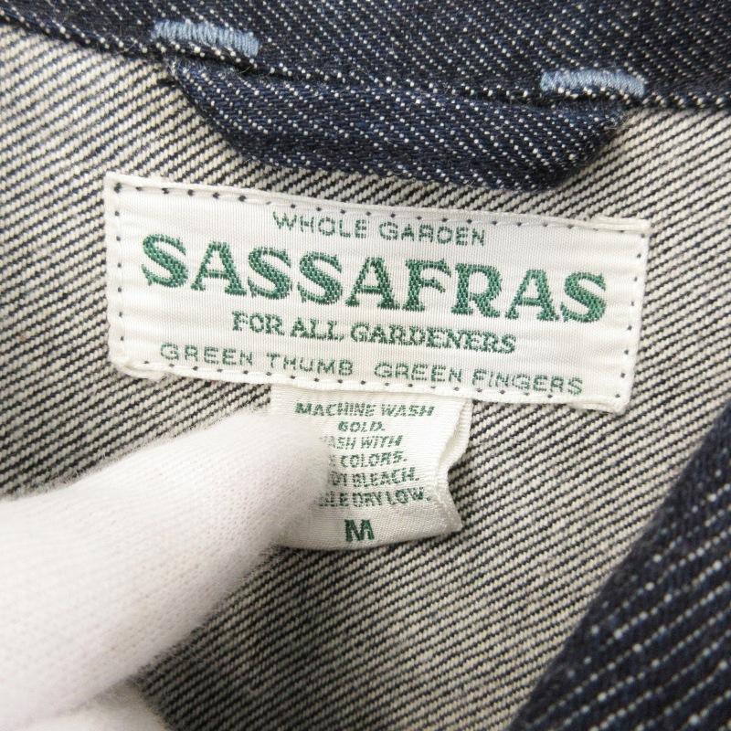 SASSAFRAS 美品 ササフラス Gardeners Jacket SF-232051 デニム