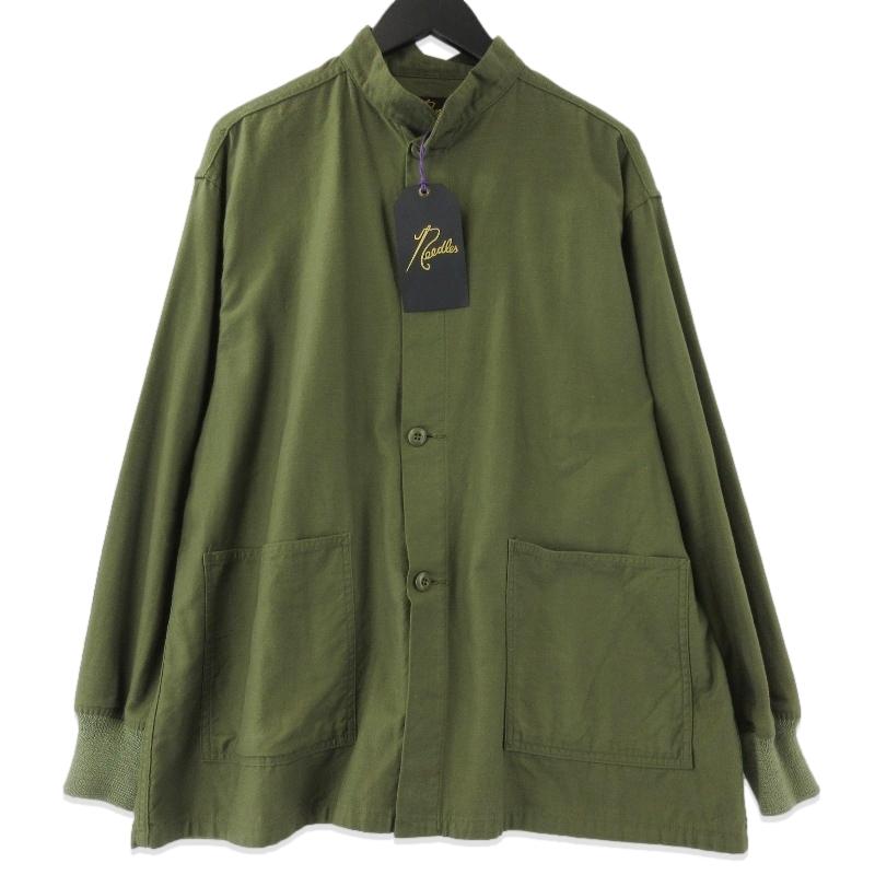 Needles ニードルズ Stand Collar Army Shirt HM143 スタンド