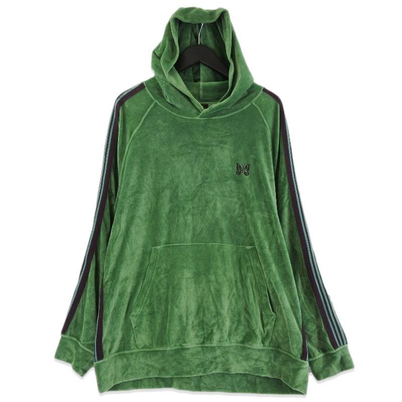 Needles ニードルズ ベロア プルオーバーパーカー IN186 21SS