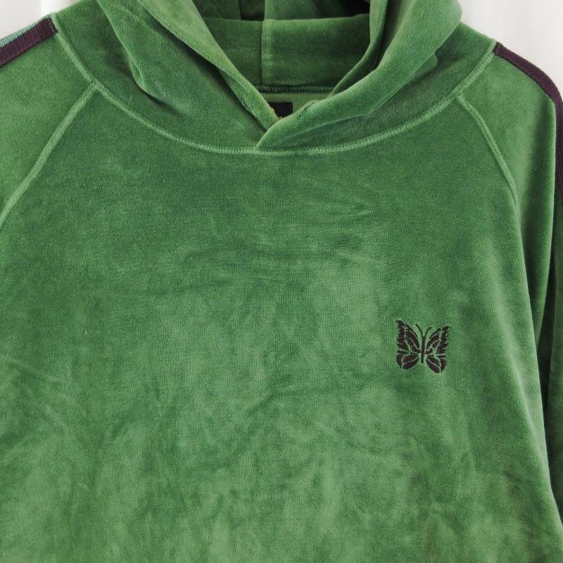 Needles ニードルズ ベロア プルオーバーパーカー IN186 21SS