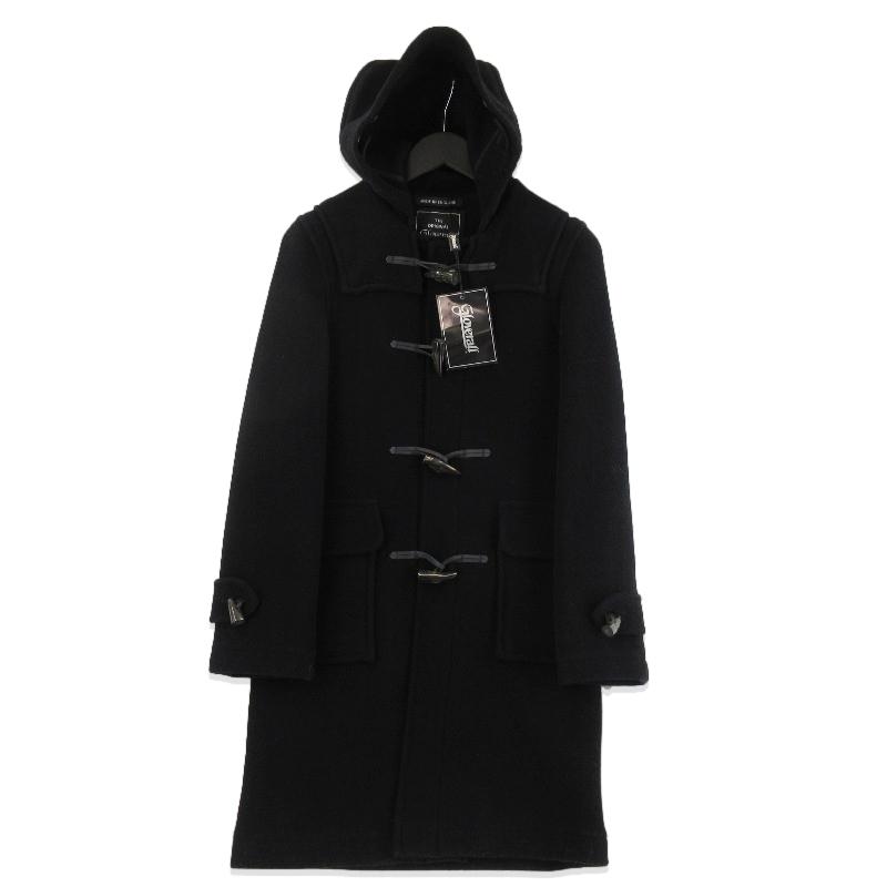未使用 Gloverall ダッフルコート ウール ロング 92558 黒 S 未使用 Gloverall ダッフルコート ウール ロング 92558 黒 S Women's