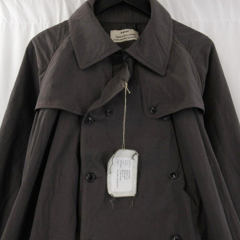 美品 kaval カヴァル トレンチコート U243-0371 Trench Coat High