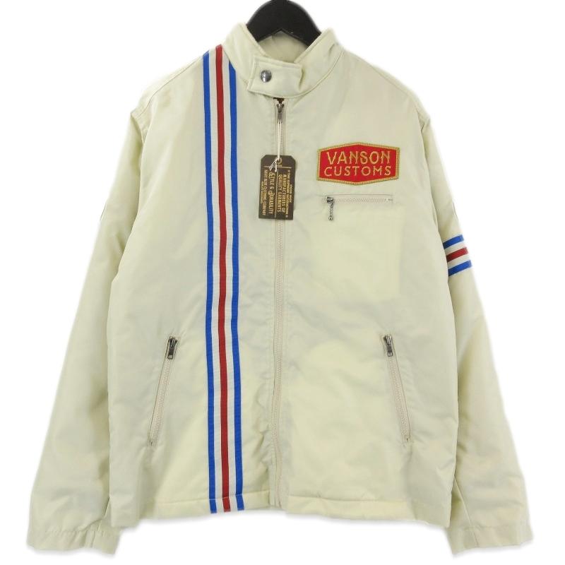 VANSON（バンソン） 未使用 ナイロン レーシング ジャケット 883V335 